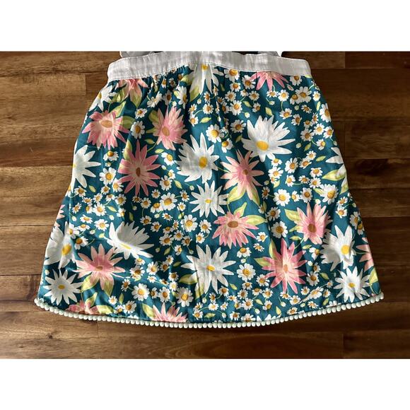 NWT Matilda Jane Dream Chasers Green Blue Happy Florals Sleeveless Tunic Top 6 - Picture 3 of 8